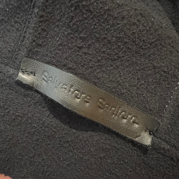 EUC - REDUCED Salvatore Santoro Men’s L reversible leather bomber jacket - Picture 7 of 7